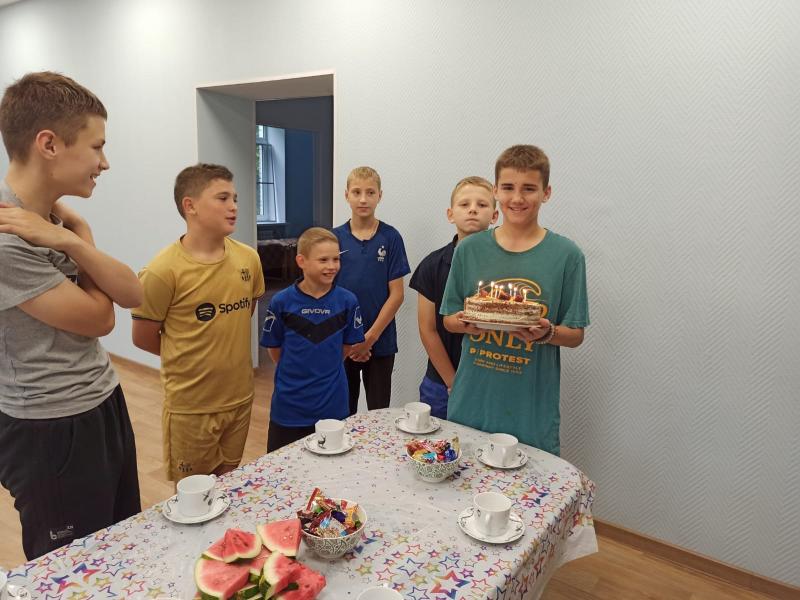 День рождения нашего воспитанника Даниила