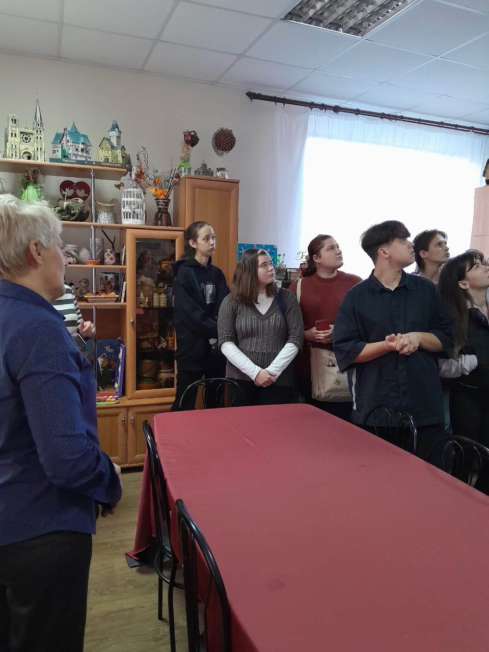Приезд студентов ВФ «ЛГУ им. А.С.Пушкина»