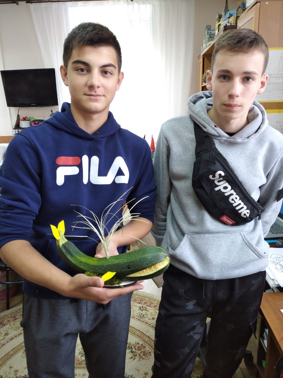 Выставка поделок из природного материала