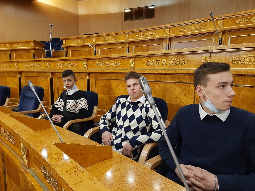 Награждение в СПб "Голубая лента"
