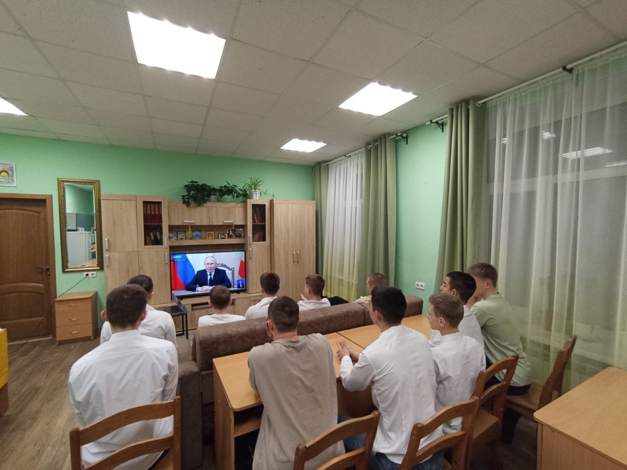 Просмотр телемарафона «Все для Победы!» 