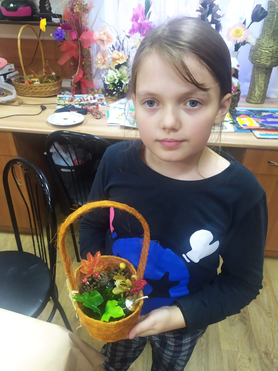Конкурс поделок из природного материала «Чудеса природы». 