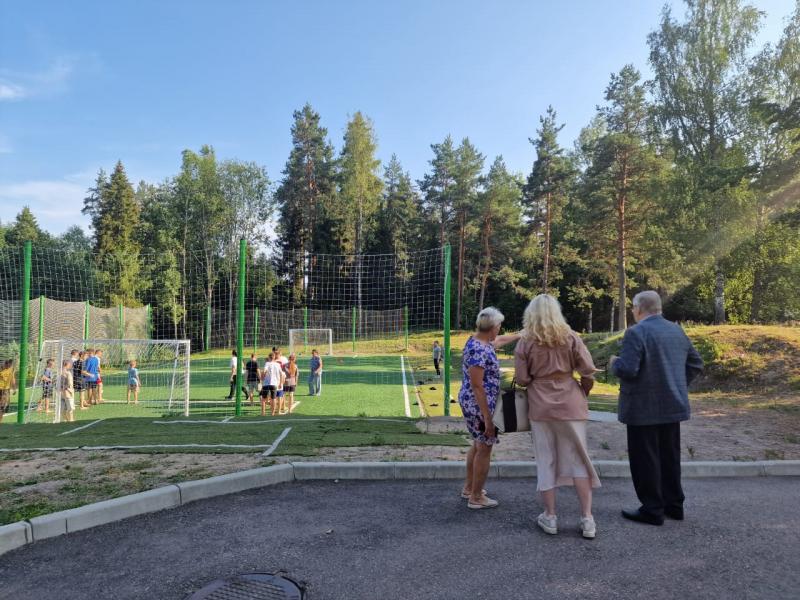 Приезд председателя комитета по социальной защите населения Ленинградской области