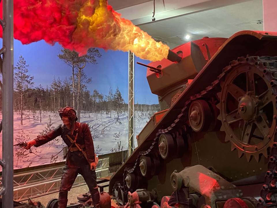 Посещение Военного музея Карельского перешейка