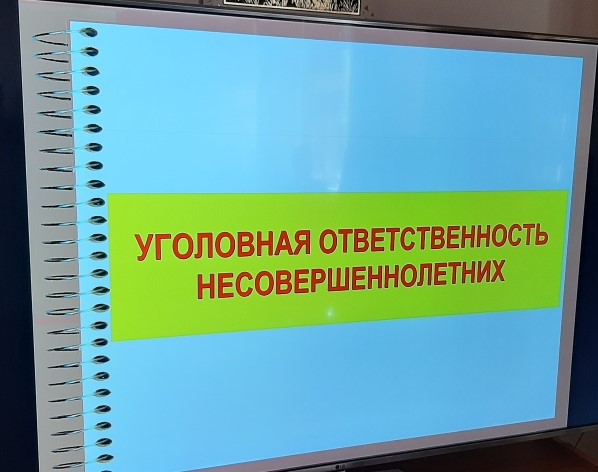 Презентация об уголовной и административной ответственности несовершеннолетних