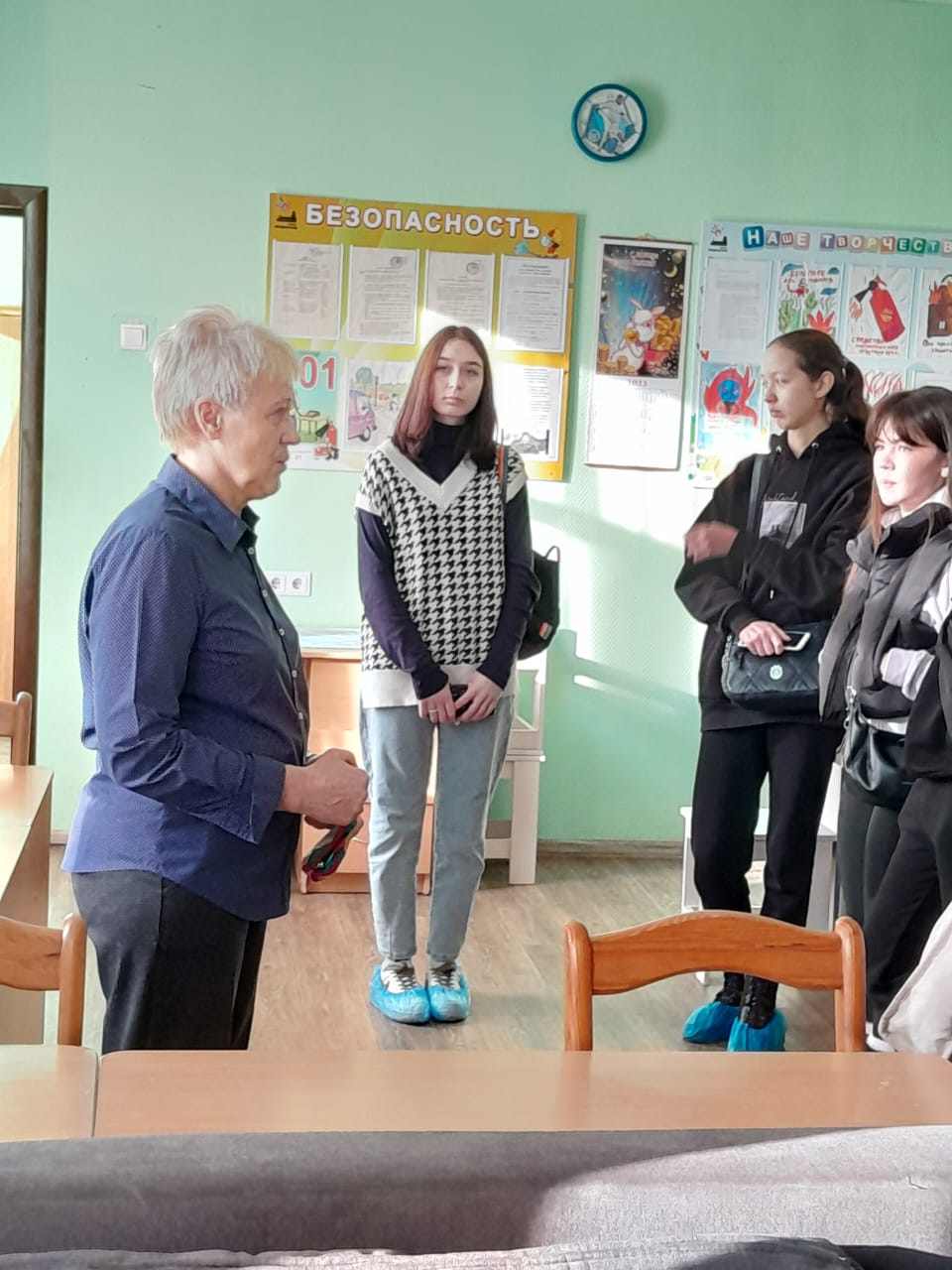 Приезд студентов ВФ «ЛГУ им. А.С.Пушкина»