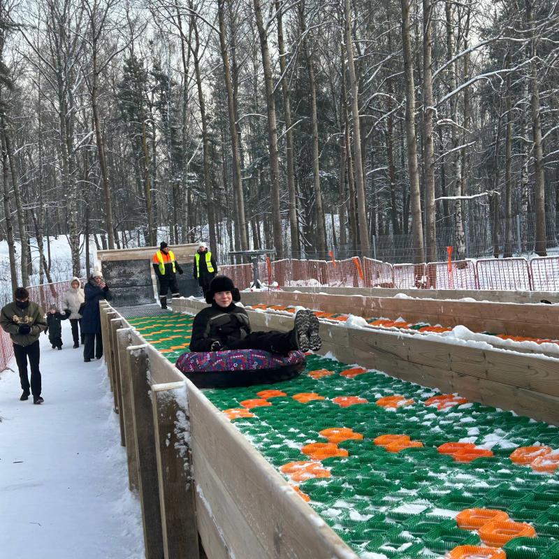 Зимний день на Батарейной горе