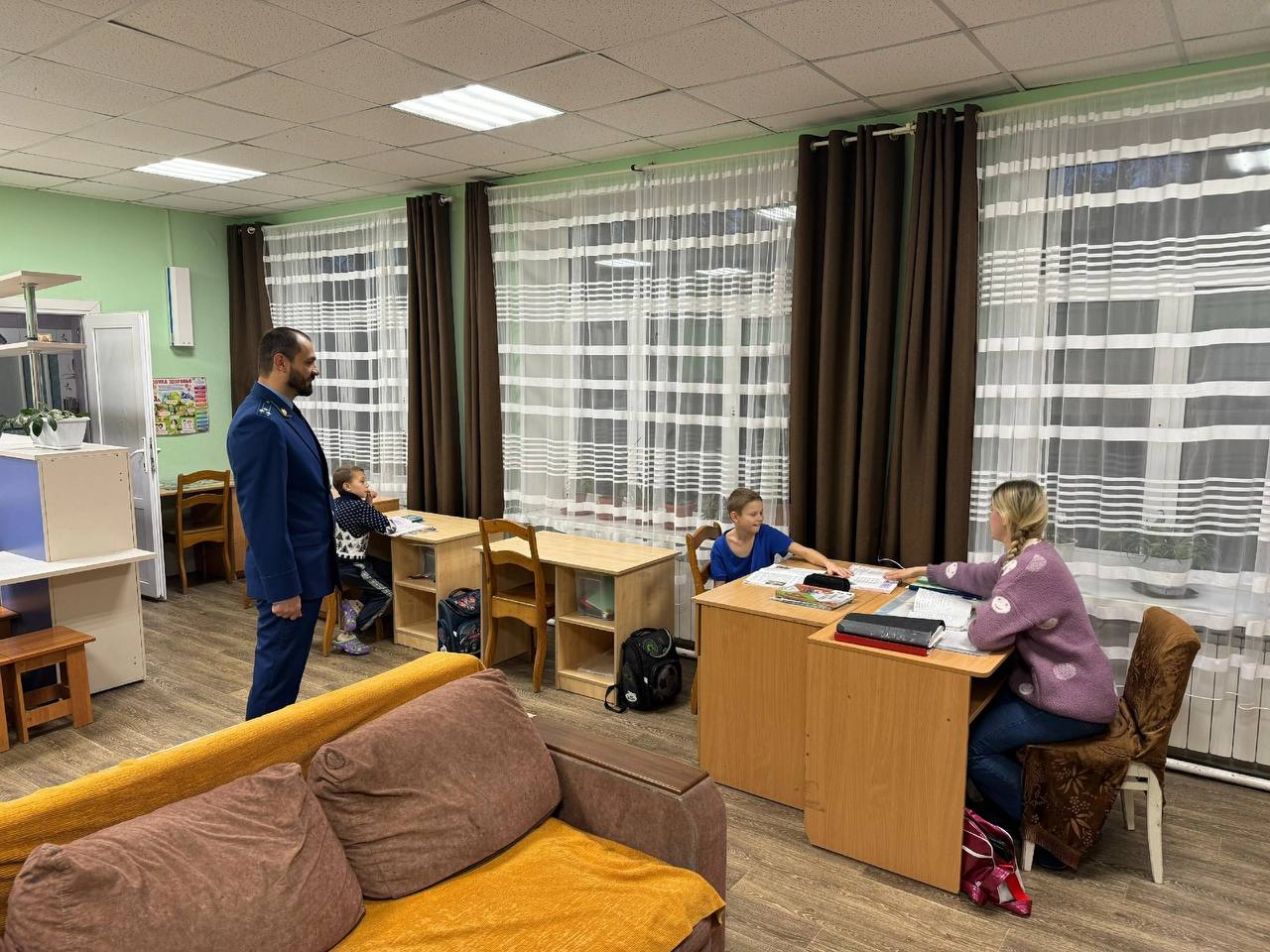 Приезд Выборгского городского прокурора