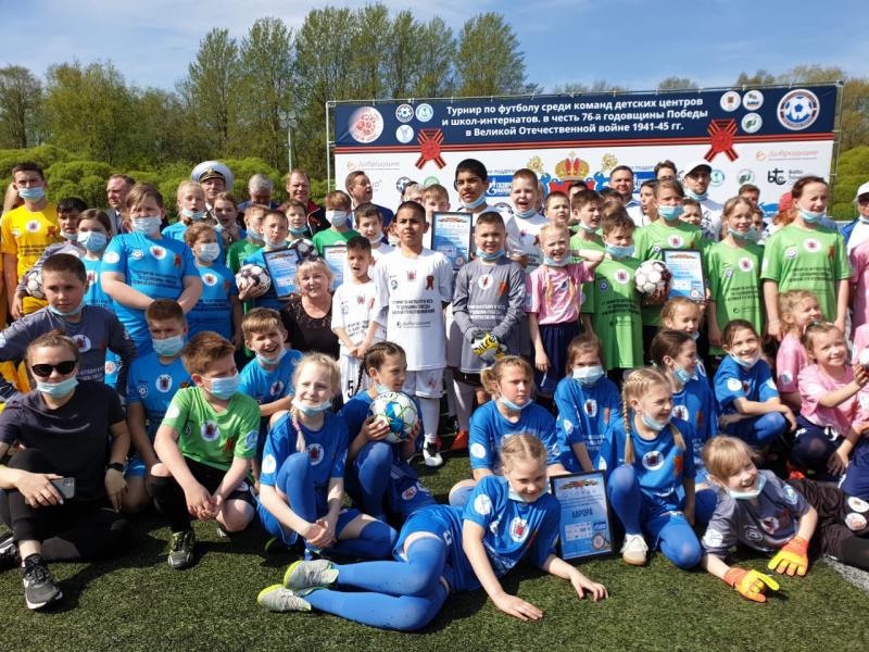 Соревнования по футболу в г.Сестрорецке