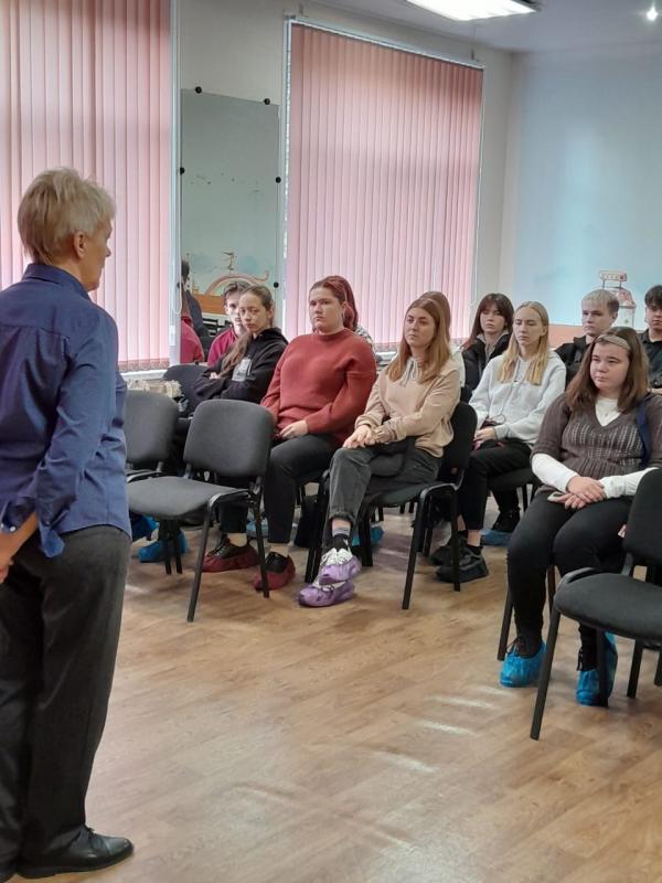 Приезд студентов ВФ «ЛГУ им. А.С.Пушкина»
