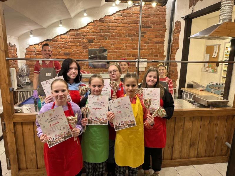 Посещение кондитерской «Выборгская карамель»