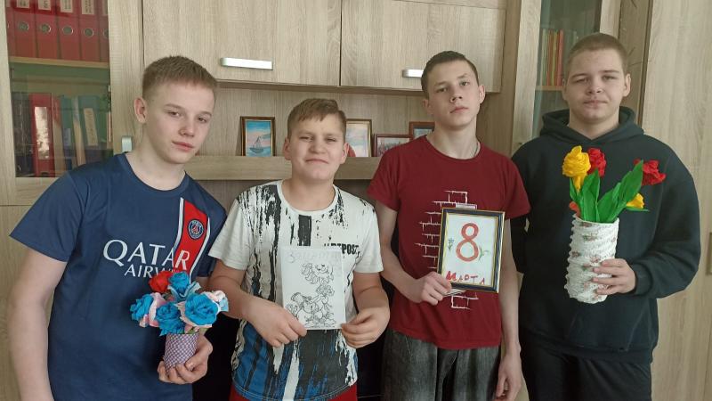 Подготовка к 8 Марта
