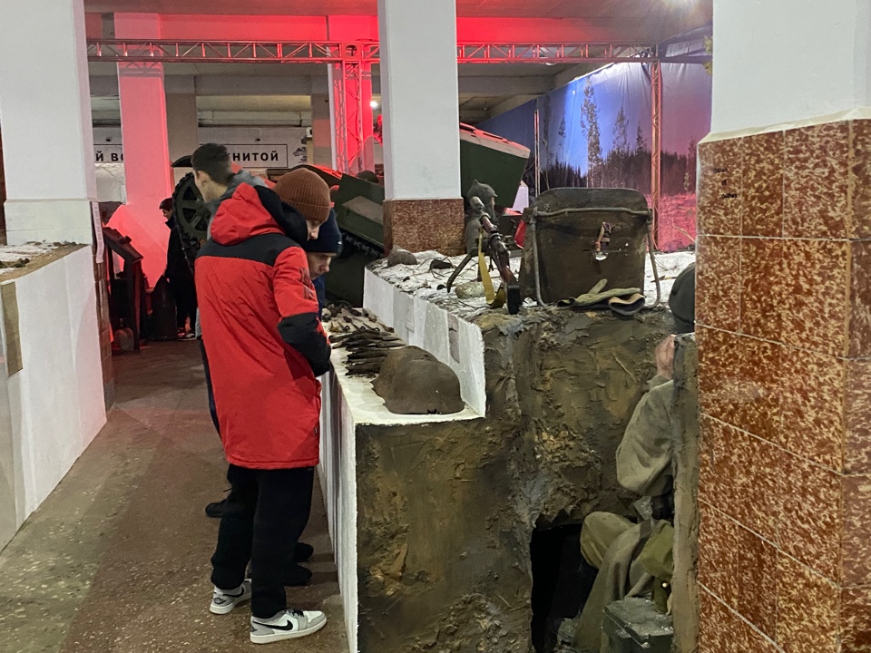 Посещение Военного музея Карельского перешейка