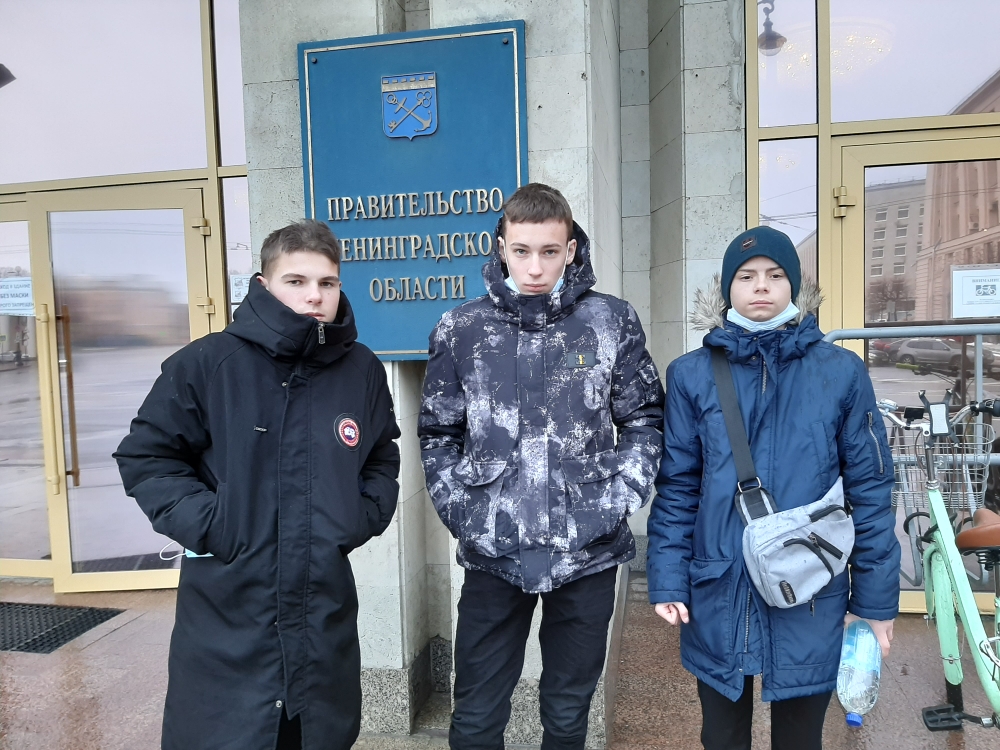 Награждение в СПб "Голубая лента"