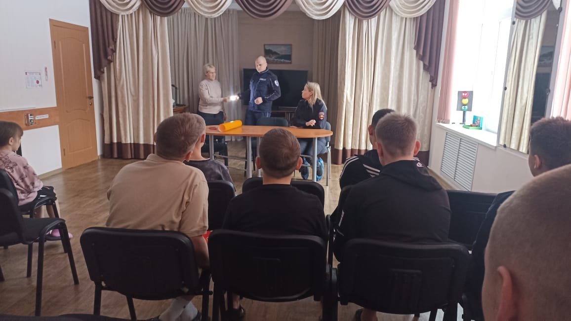 Приезд сотрудников ГИБДД