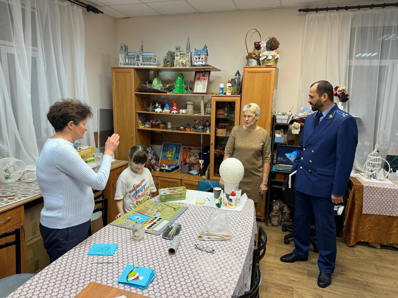 Приезд Выборгского городского прокурора