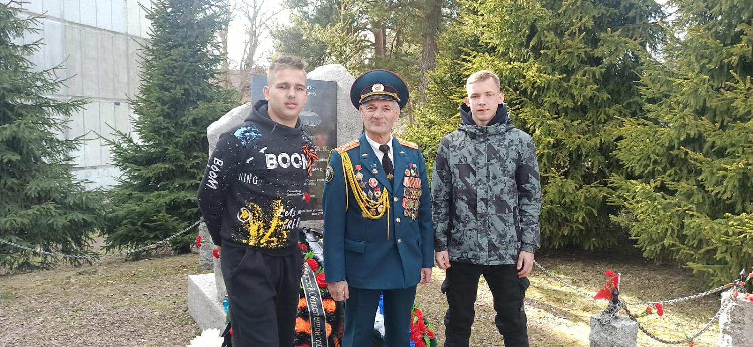 Торжественное мероприятие посвященное Дню Победы в Харитоновском мкр. г.Выборга