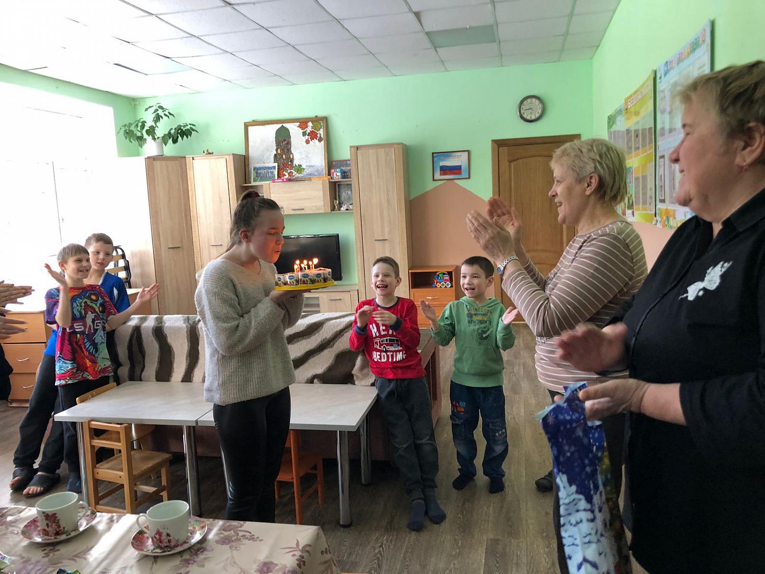 День Рождения воспитанницы Алины!