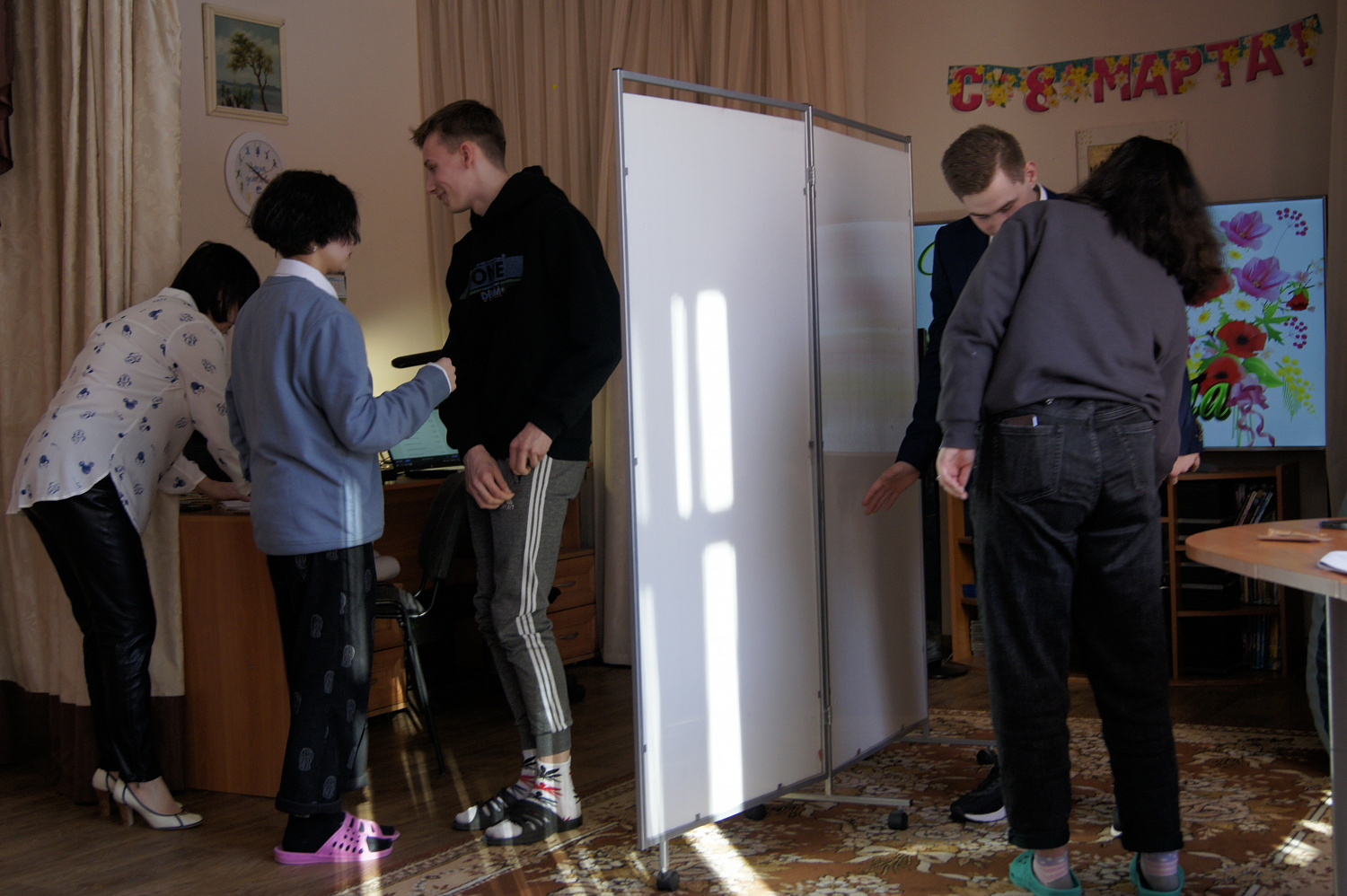 Праздничное мероприятие посвященное Международному женскому дню