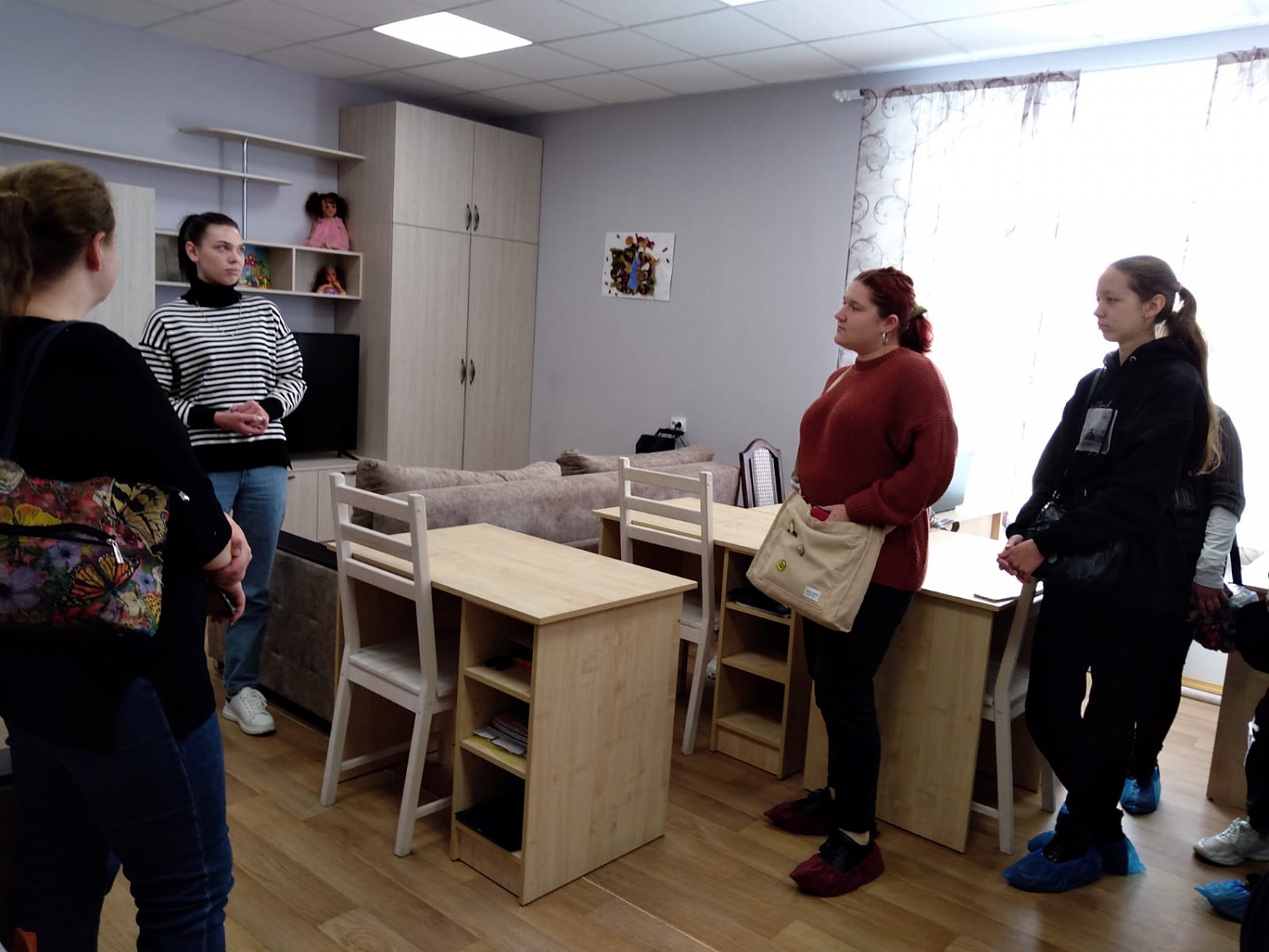 Приезд студентов ВФ «ЛГУ им. А.С.Пушкина»