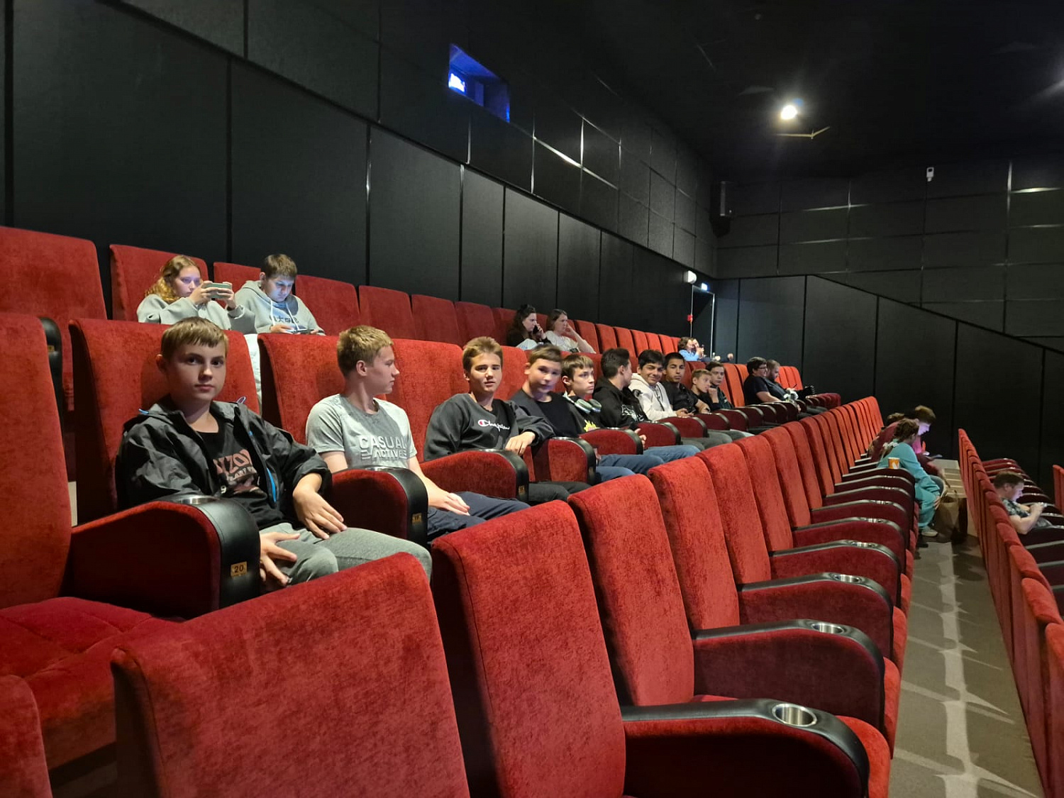 Поездка в кино на каникулах