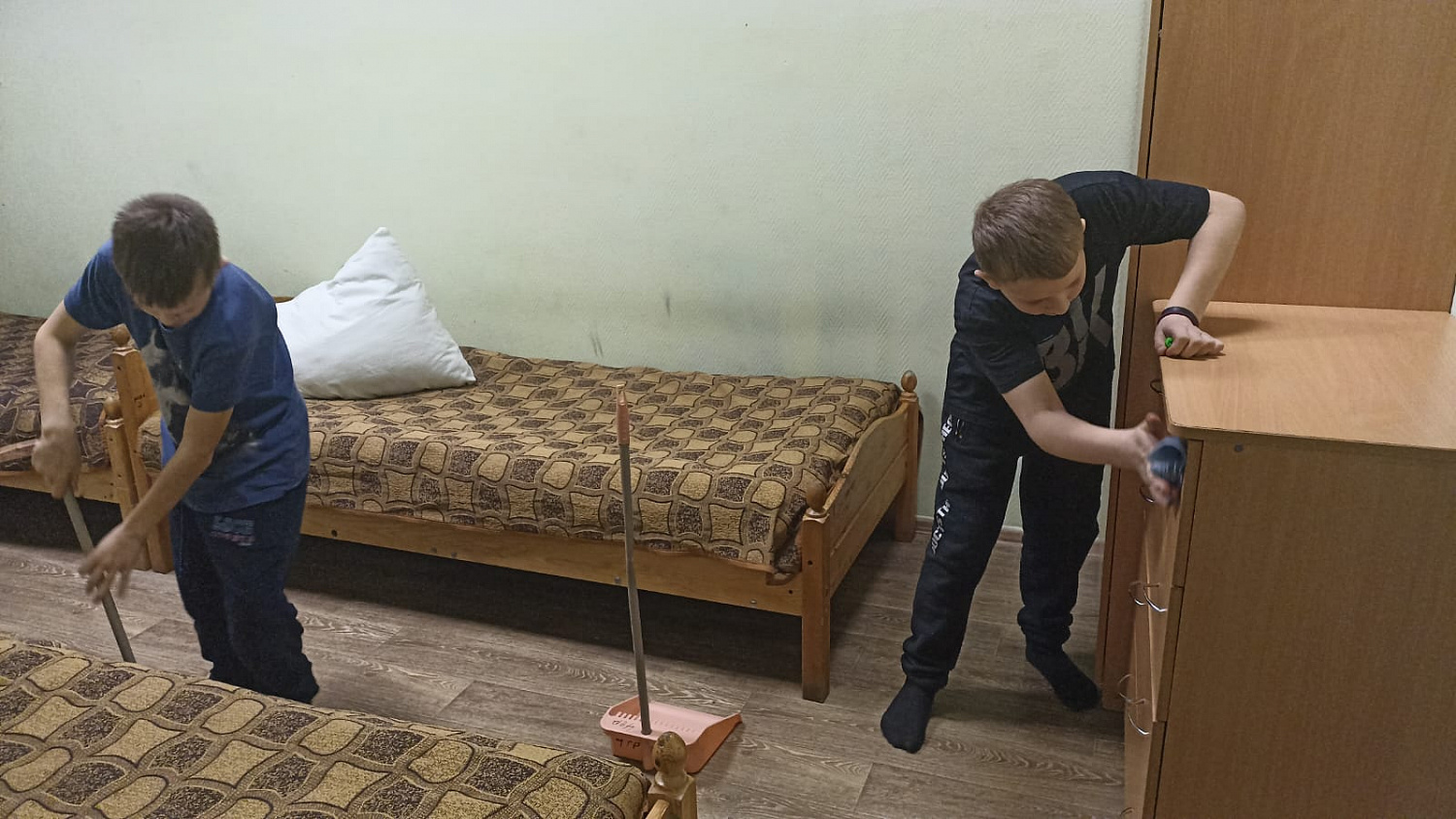 Уборка в группе