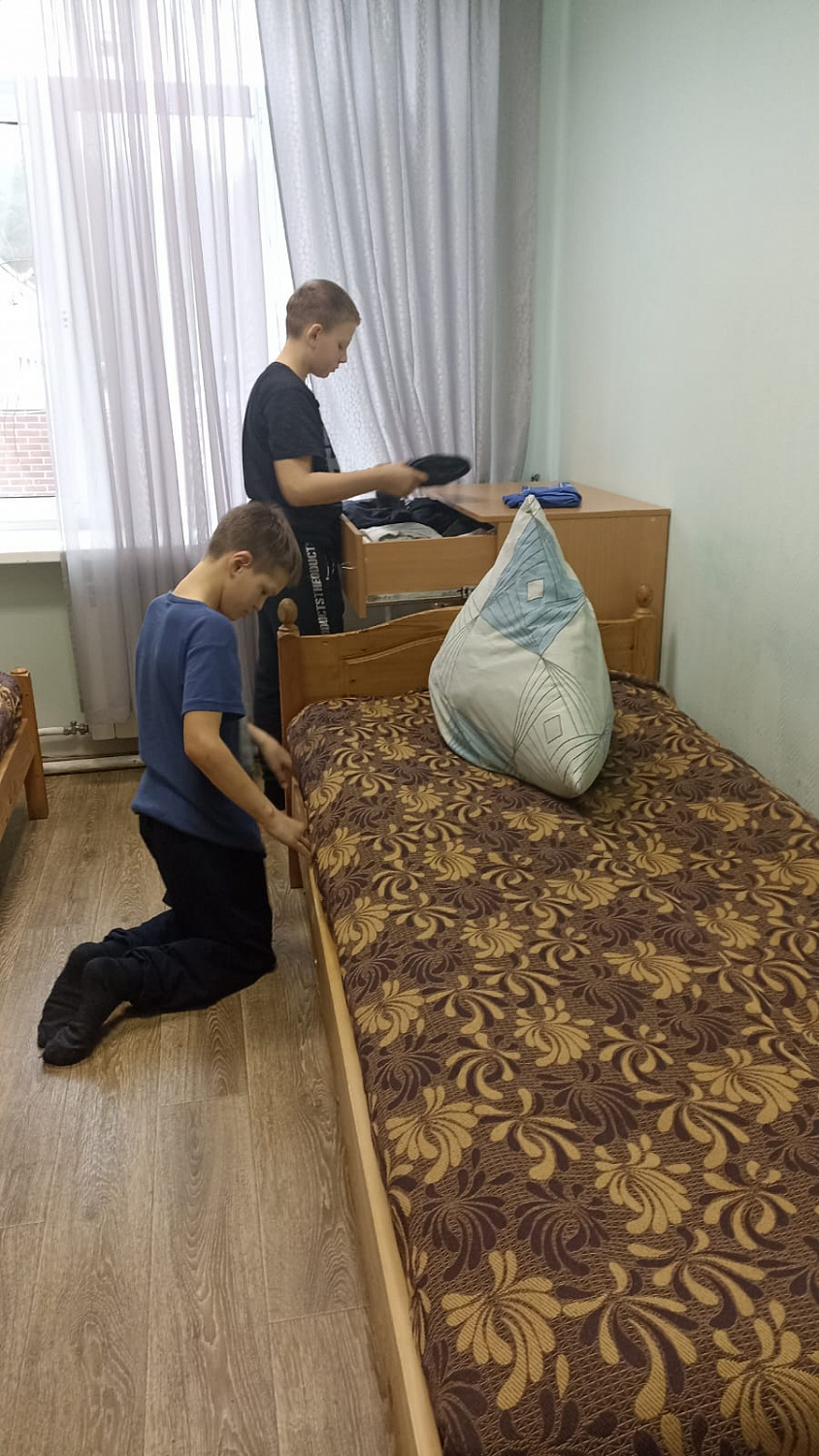 Уборка в группе