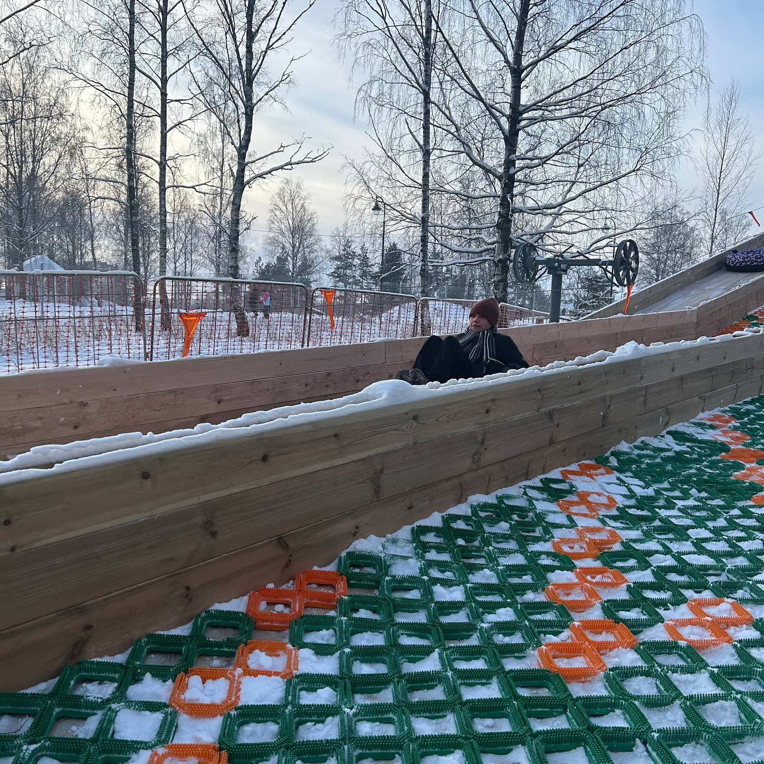 Зимний день на Батарейной горе