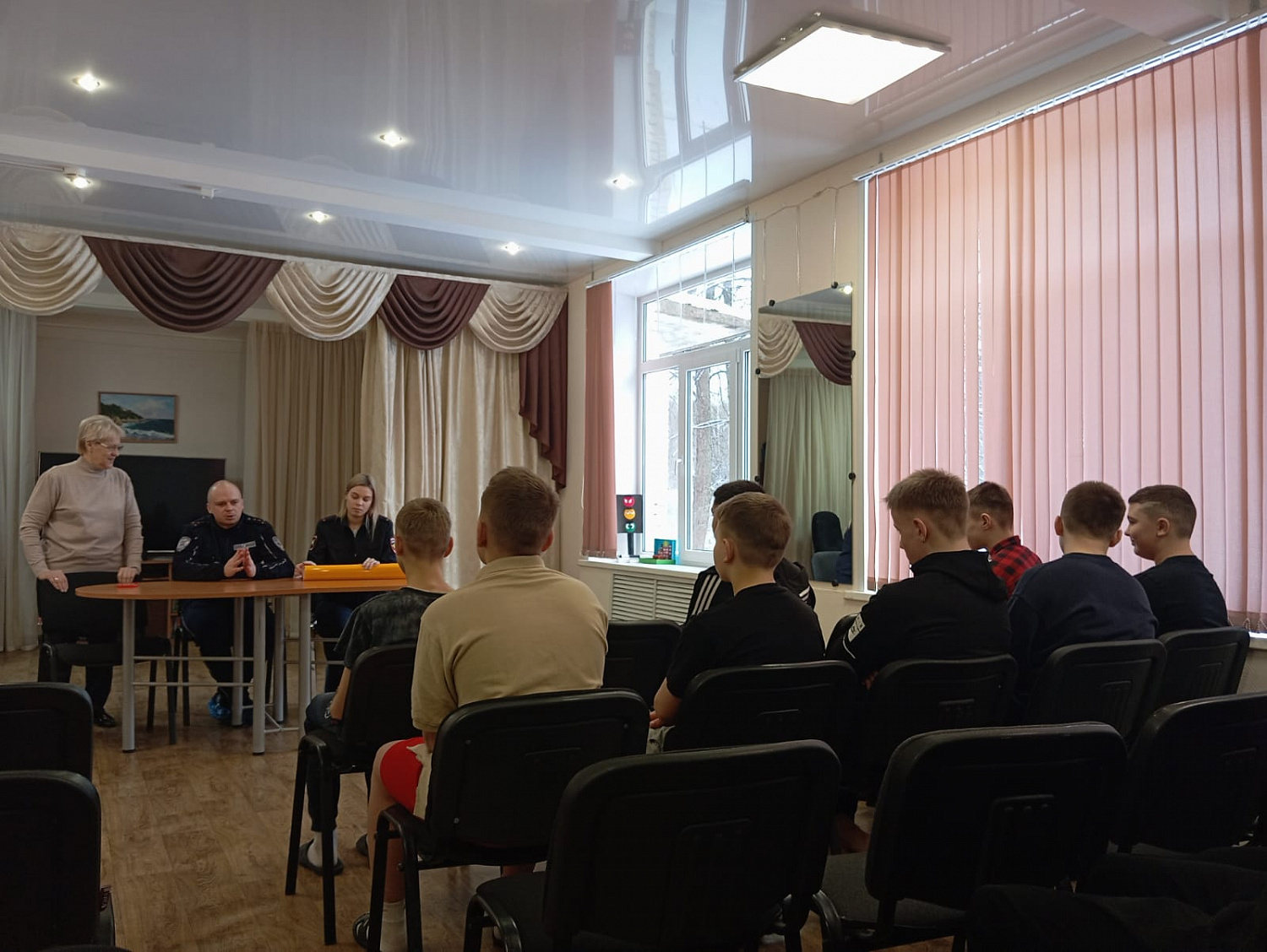 Приезд сотрудников ГИБДД