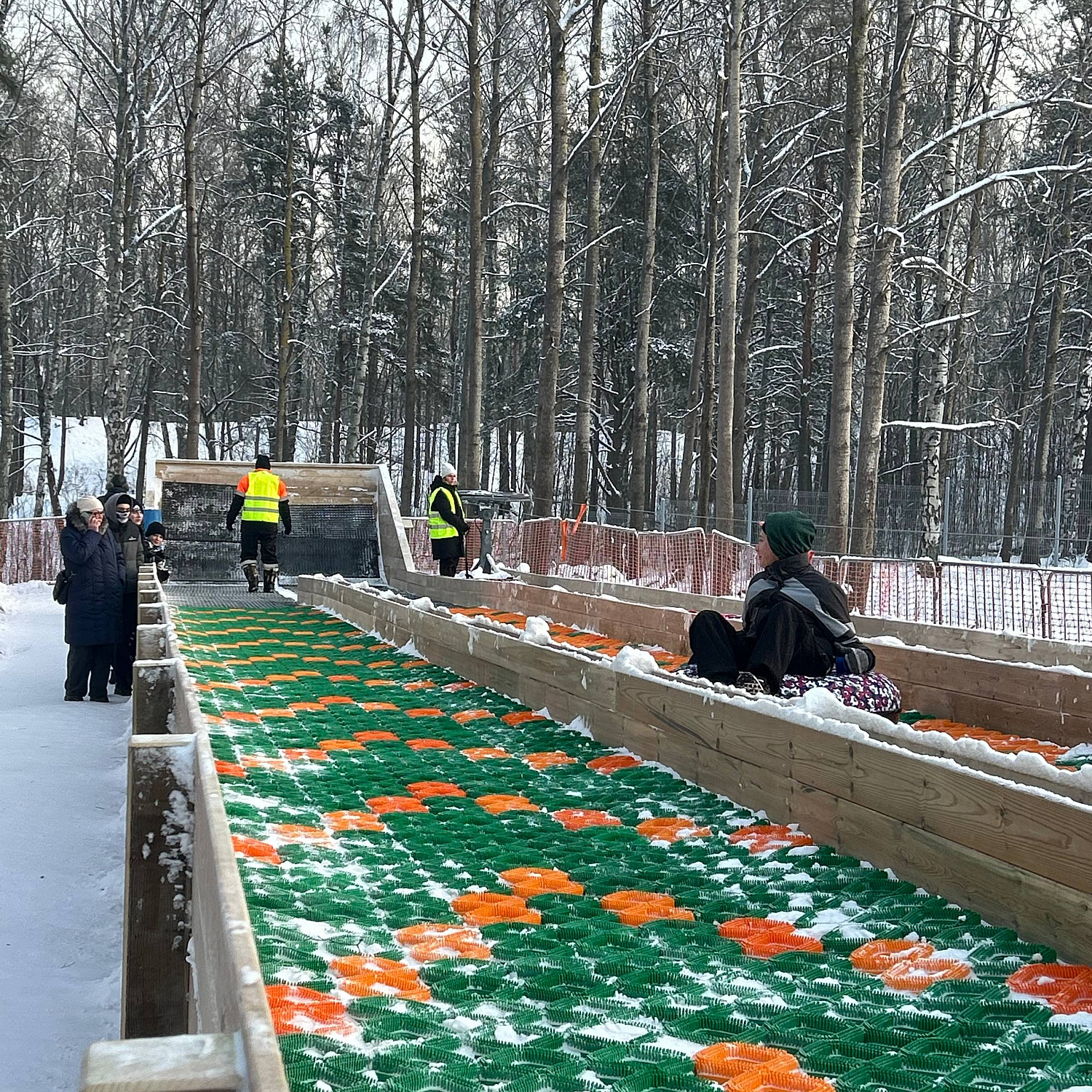 Зимний день на Батарейной горе